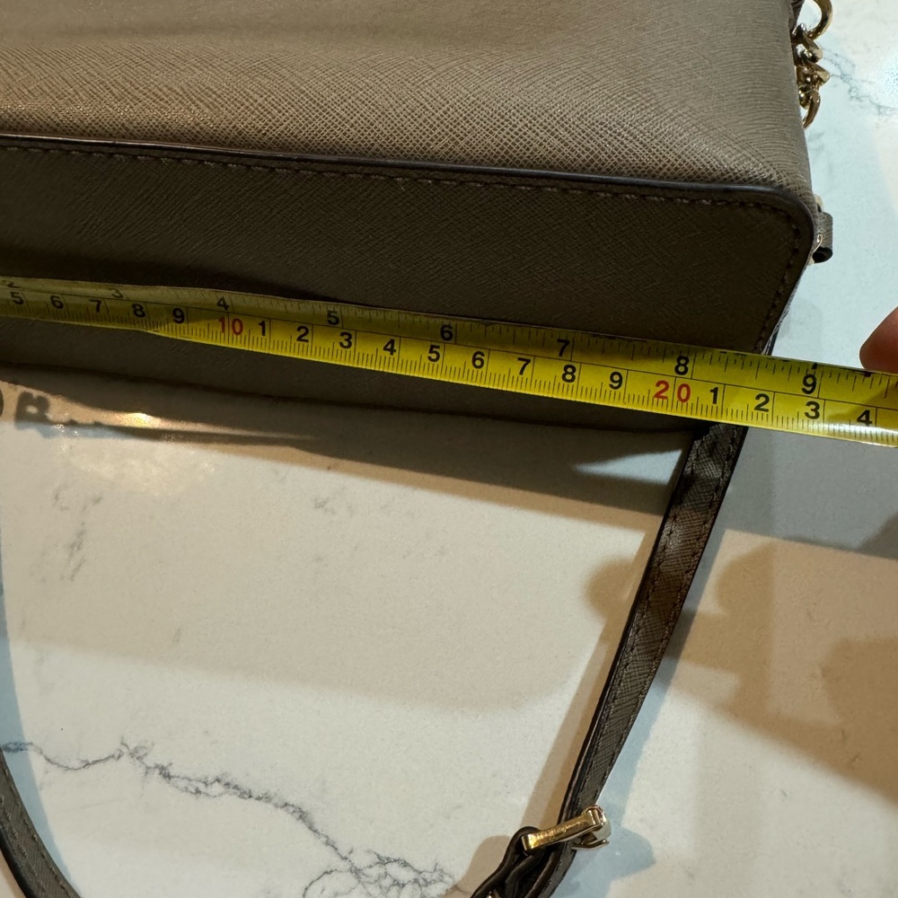 Michael Kors Taupe Crossbody Bag - Picture 7 of 8